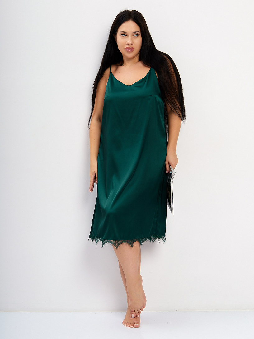 Сорочка "Восторг"_О113/изумрудный